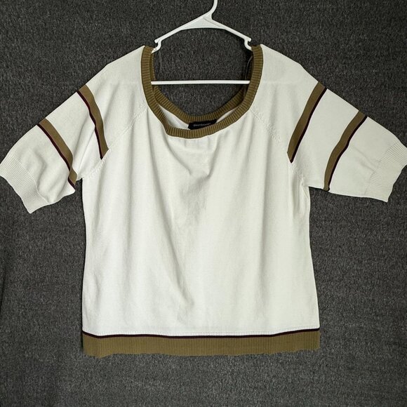 Ashley Stewart Sweaters - Ashley Stewart New Women White Sweater Sz 18/20